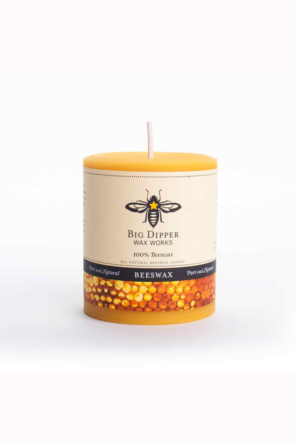 100% Pure Organic Beeswax Candles