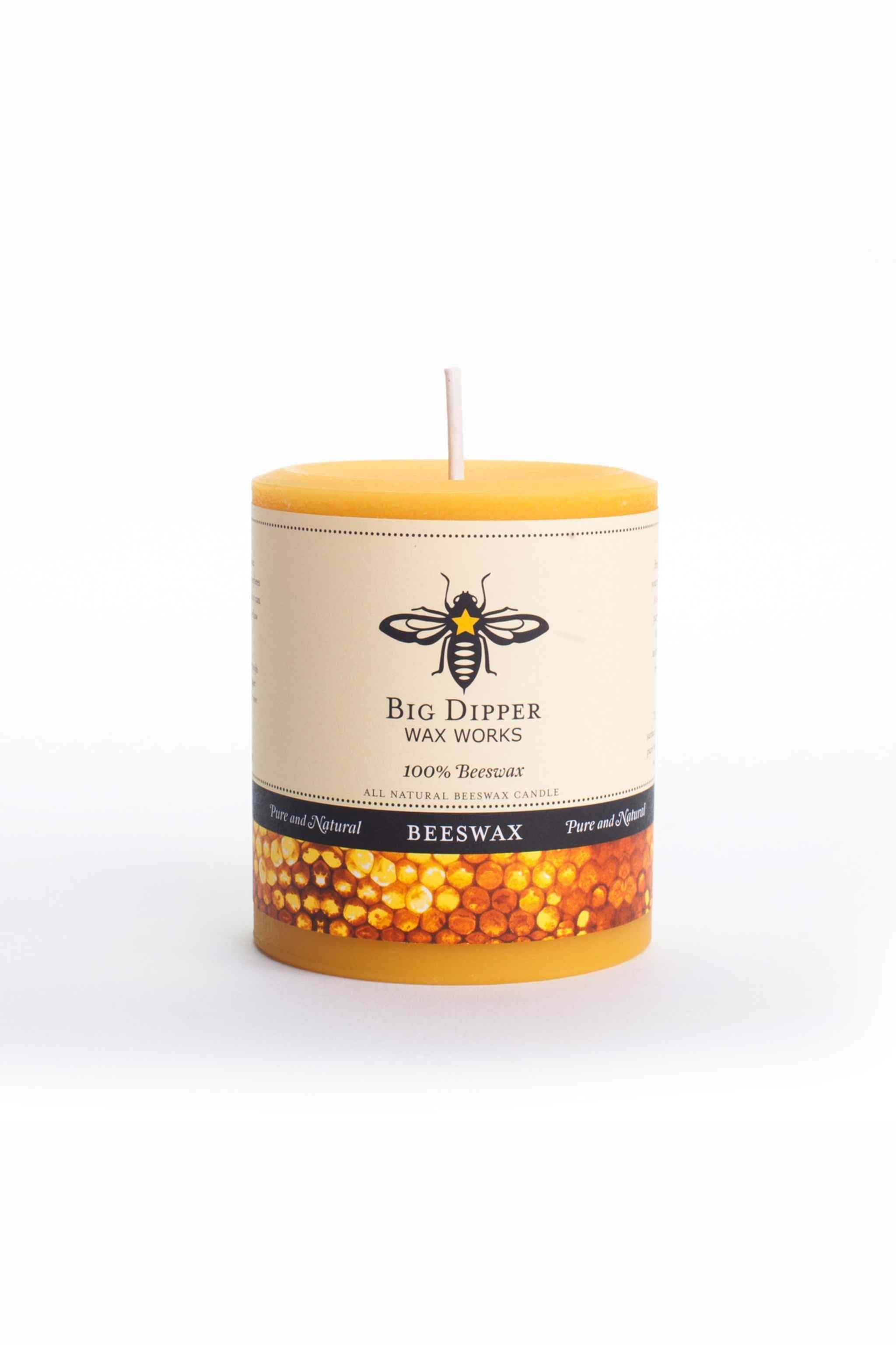 100% Pure Organic Beeswax Candles