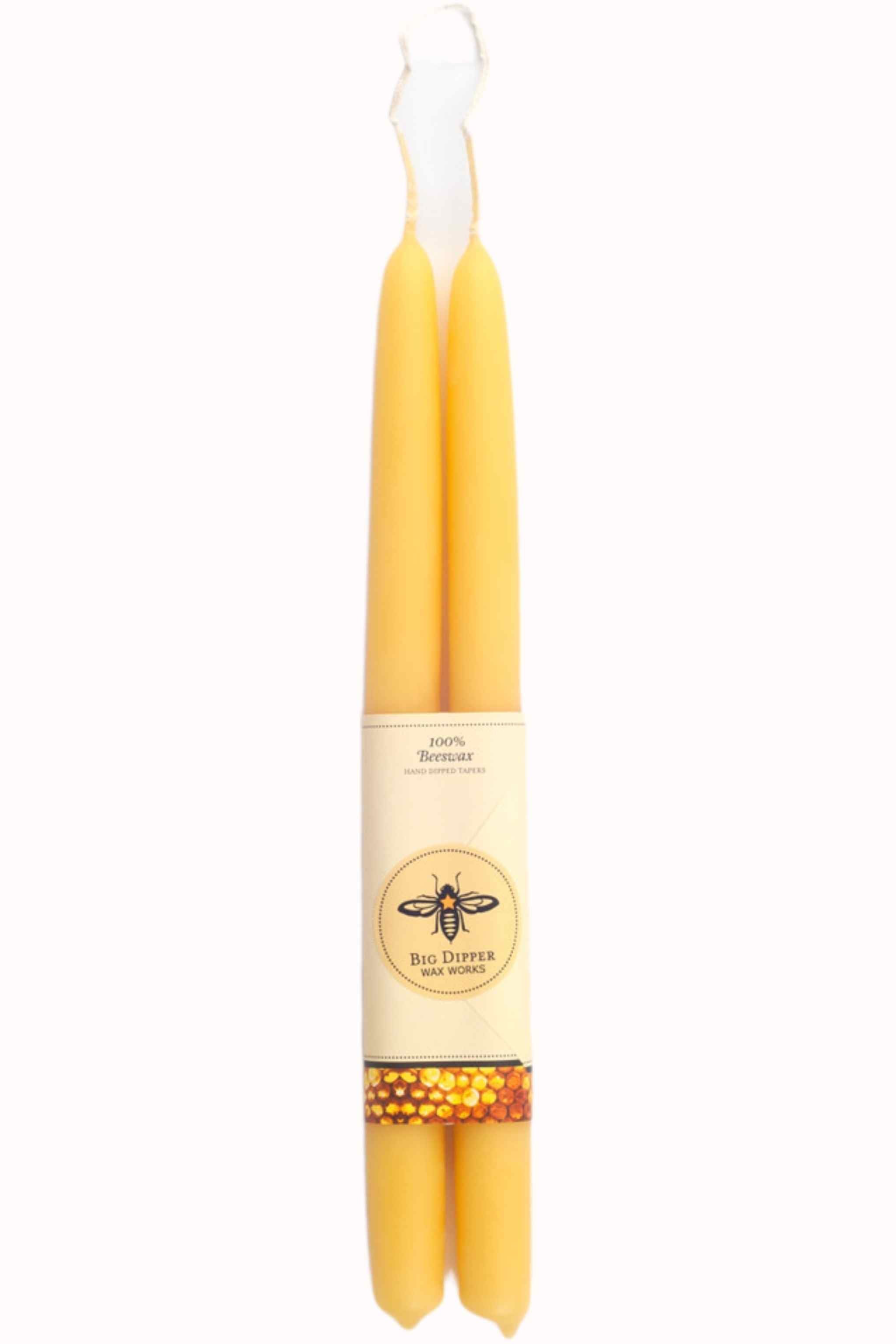 100% Pure Organic Beeswax Candles