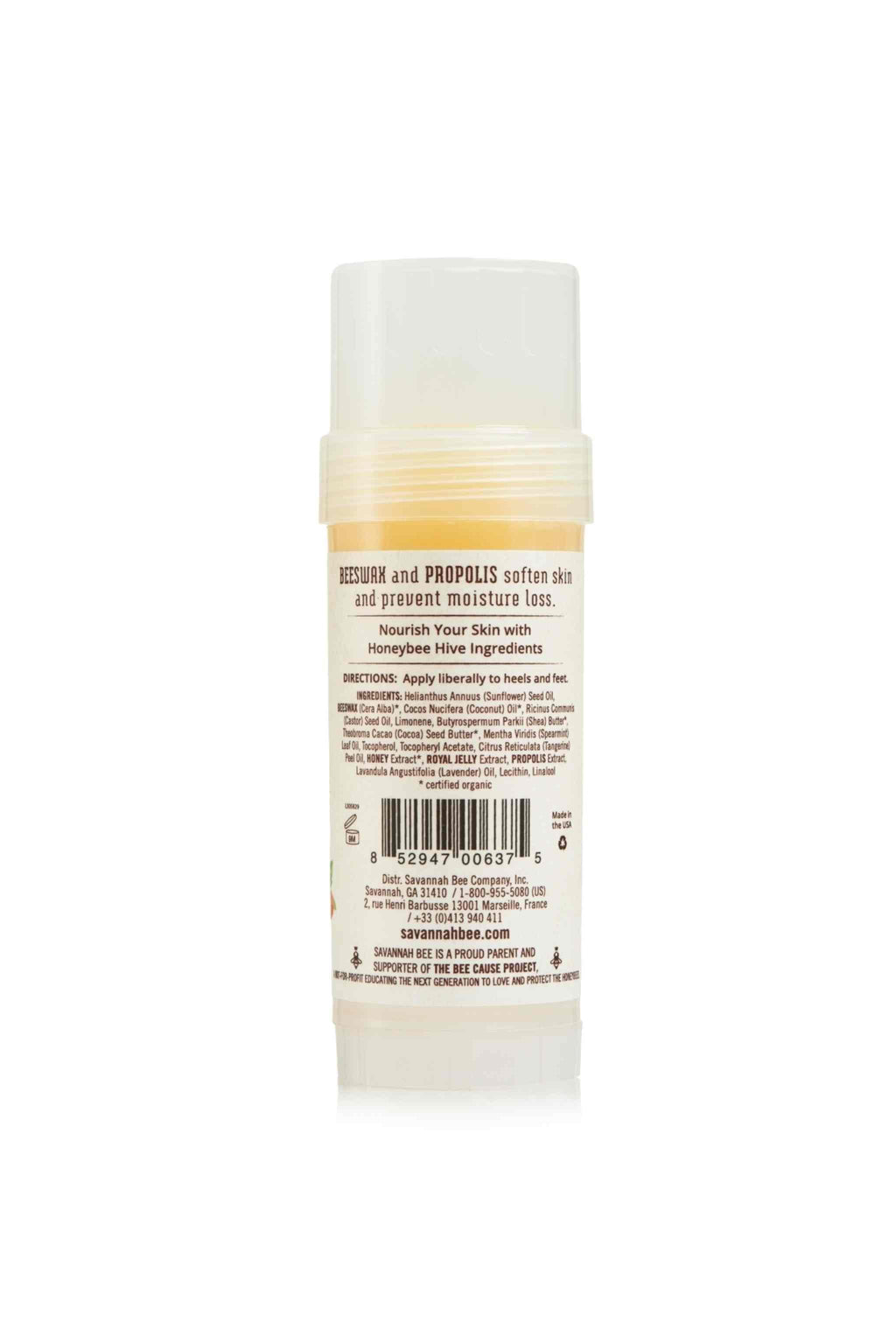 Tangerine Spearmint Beeswax Heel Balm