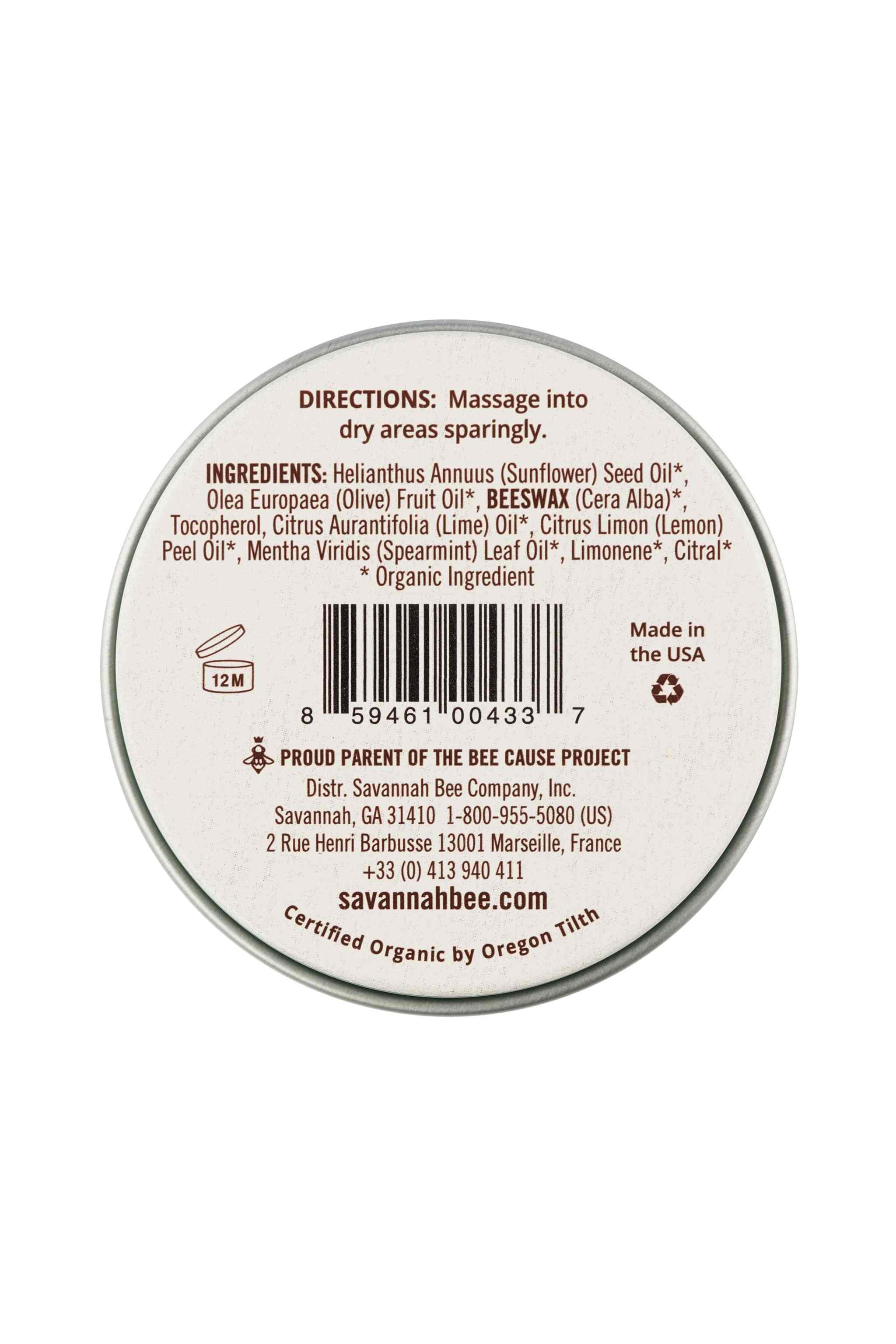 Original Spearmint Beeswax Salve