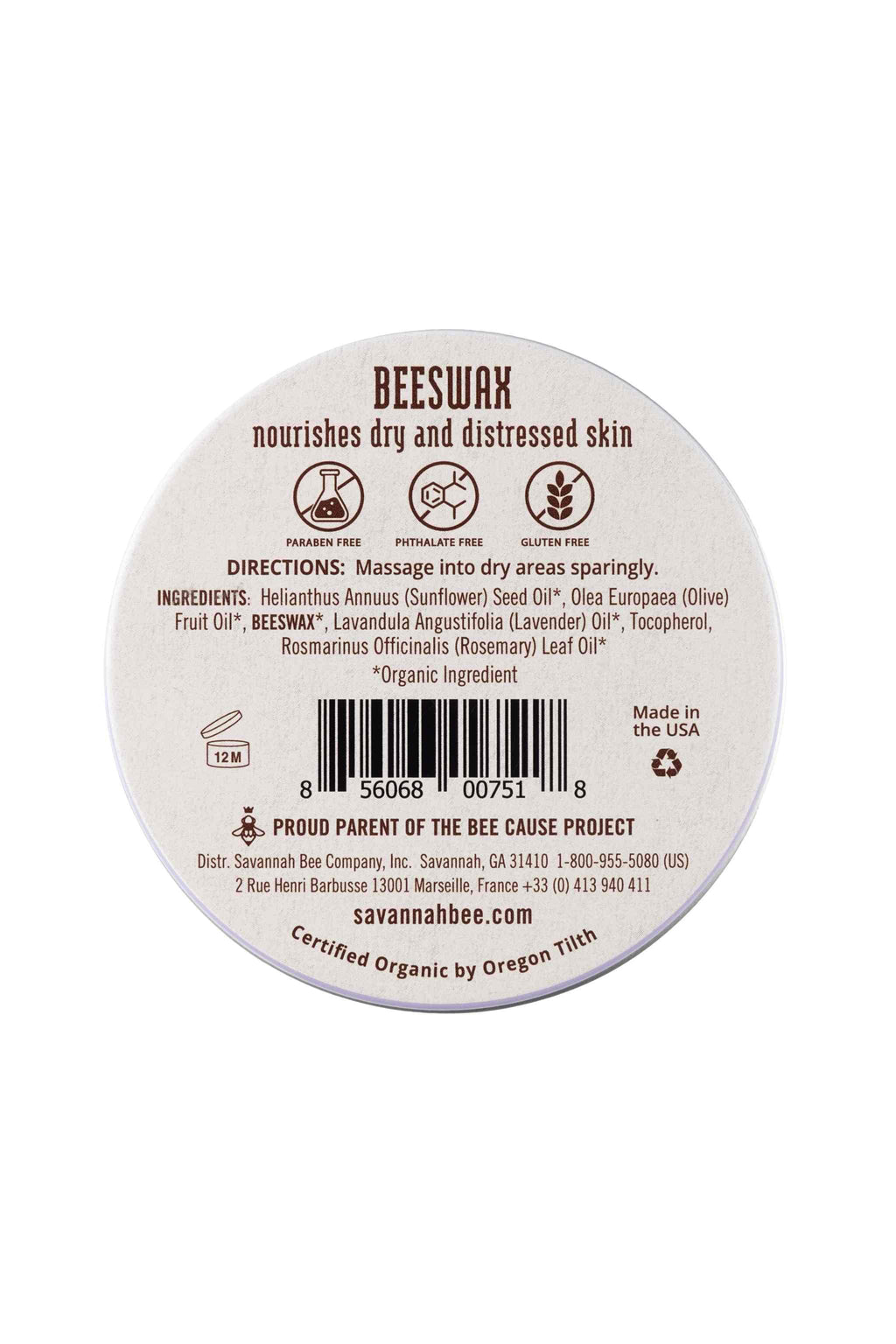 Rosemary Lavender Beeswax Salve
