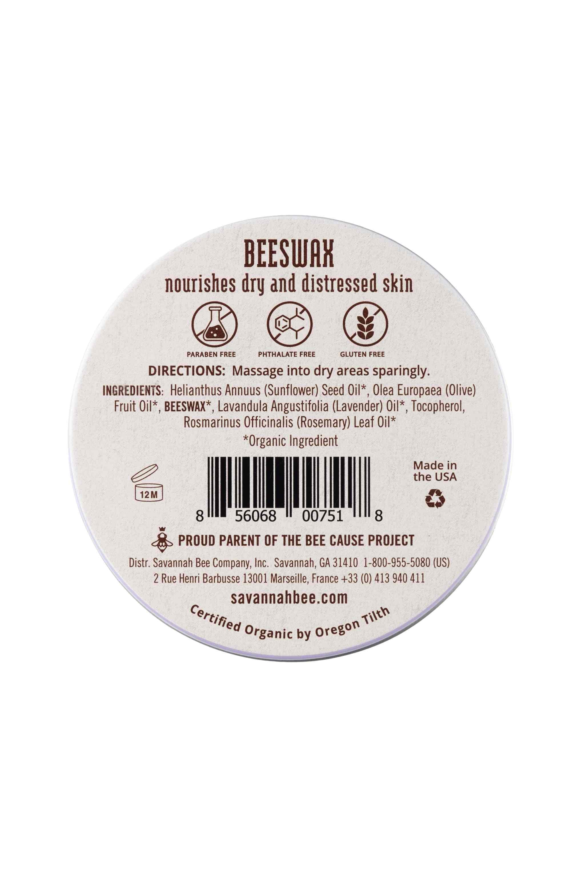 Rosemary Lavender Beeswax Salve