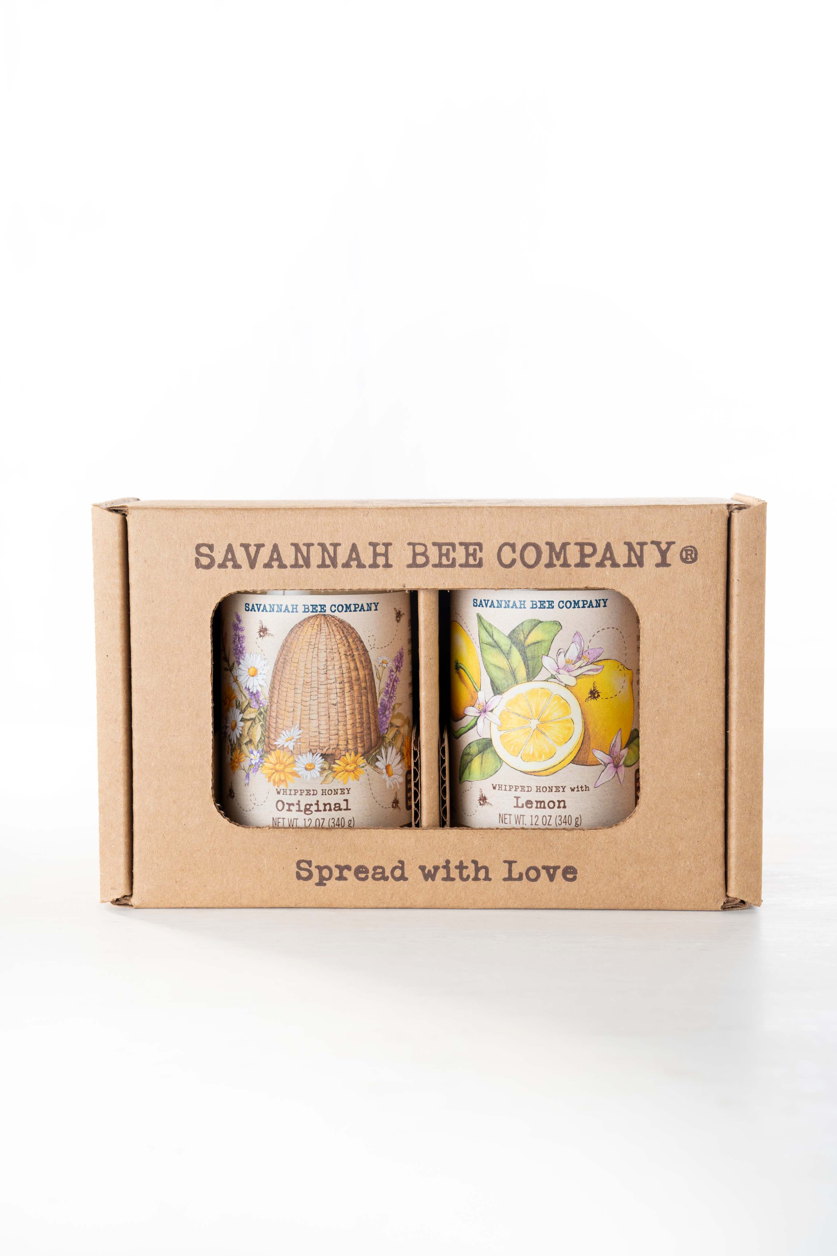 Original and Lemon 12oz Whipped Honey Gift Set